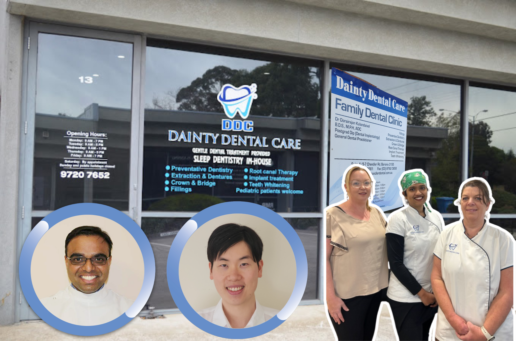 Bayswater and Boronia dentists at Dainty Dental Care