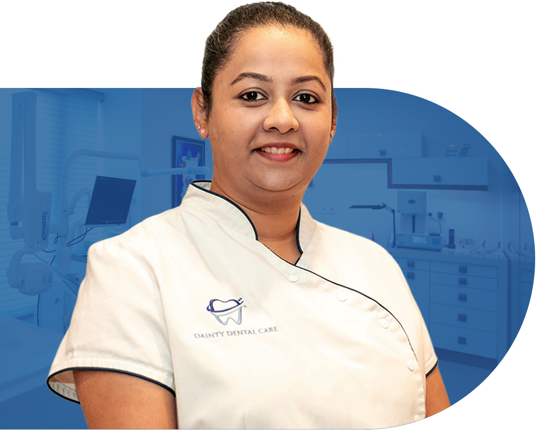 Dr Anita Babu, Dentist at Dainty Dental